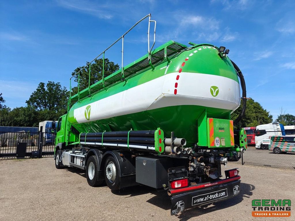 DAF CF 440 FAN 6x2/4 SpaceCab Euro6 - Heitling Futtersilo 31.000L - 5 Kammern - Gardner Denver Kompressor