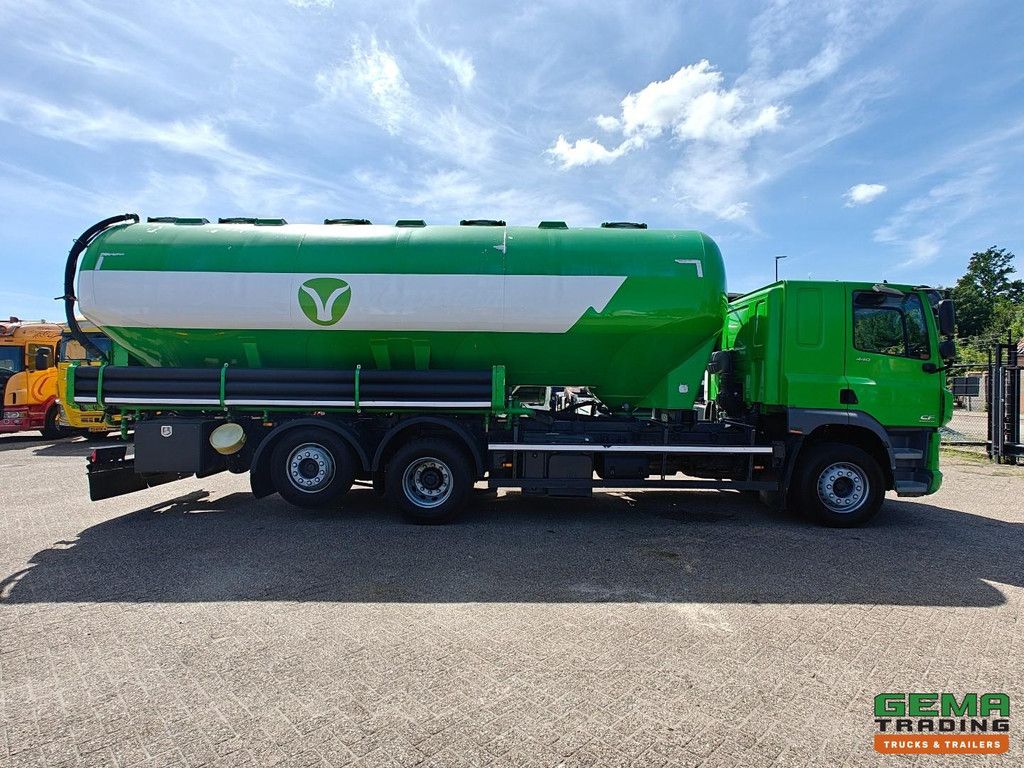 DAF CF 440 FAN 6x2/4 SpaceCab Euro6 - Heitling Futtersilo 31.000L - 5 Kammern - Gardner Denver Kompressor