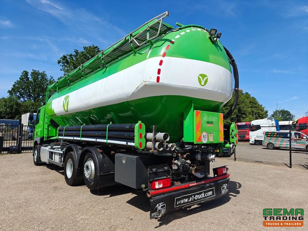 DAF CF 440 FAN 6x2/4 SpaceCab Euro6 - Heitling Futtersilo 31.000L - 5 Kammern - Gardner Denver Kompressor