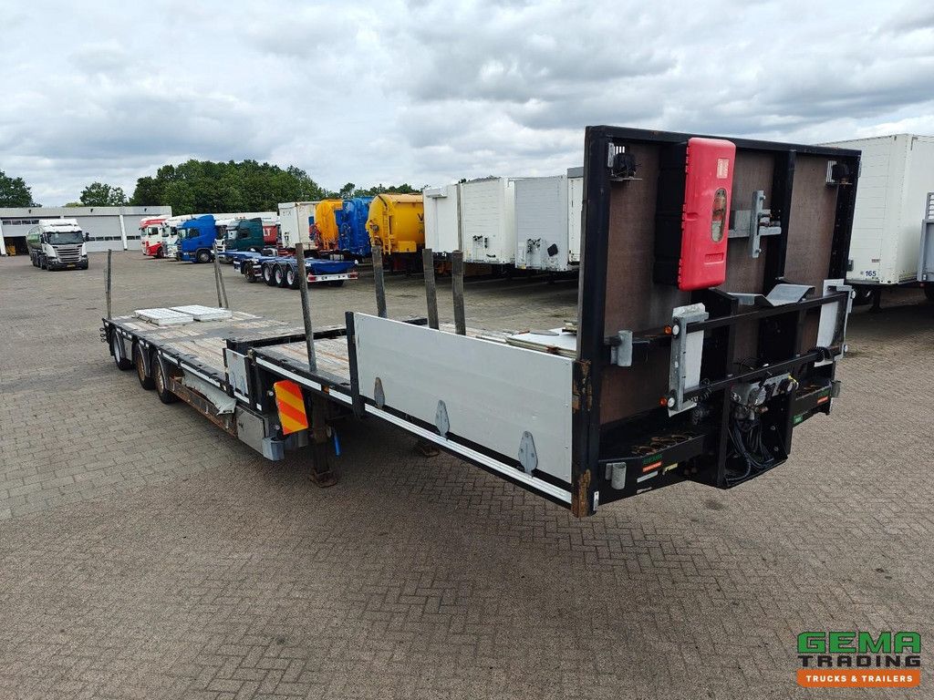 HRD STTB3N Tieflader – Aluminium-Seitenwände – Rungen – Nachlaufachse – Liftachse – Rampen – ausziehbar – SAF-Achsen – Trommelbremse