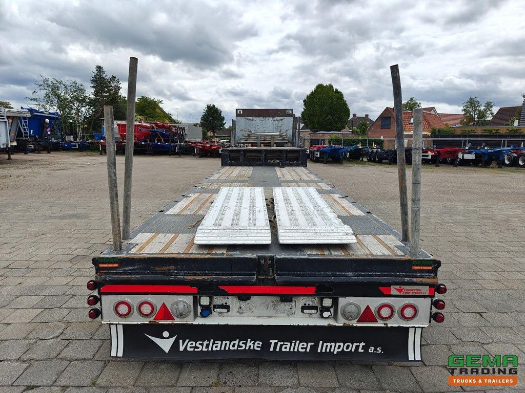 HRD STTB3N Tieflader – Aluminium-Seitenwände – Rungen – Nachlaufachse – Liftachse – Rampen – ausziehbar – SAF-Achsen – Trommelbremse