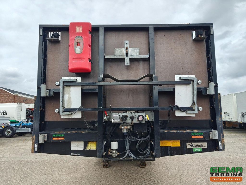 HRD STTB3N Tieflader – Aluminium-Seitenwände – Rungen – Nachlaufachse – Liftachse – Rampen – ausziehbar – SAF-Achsen – Trommelbremse