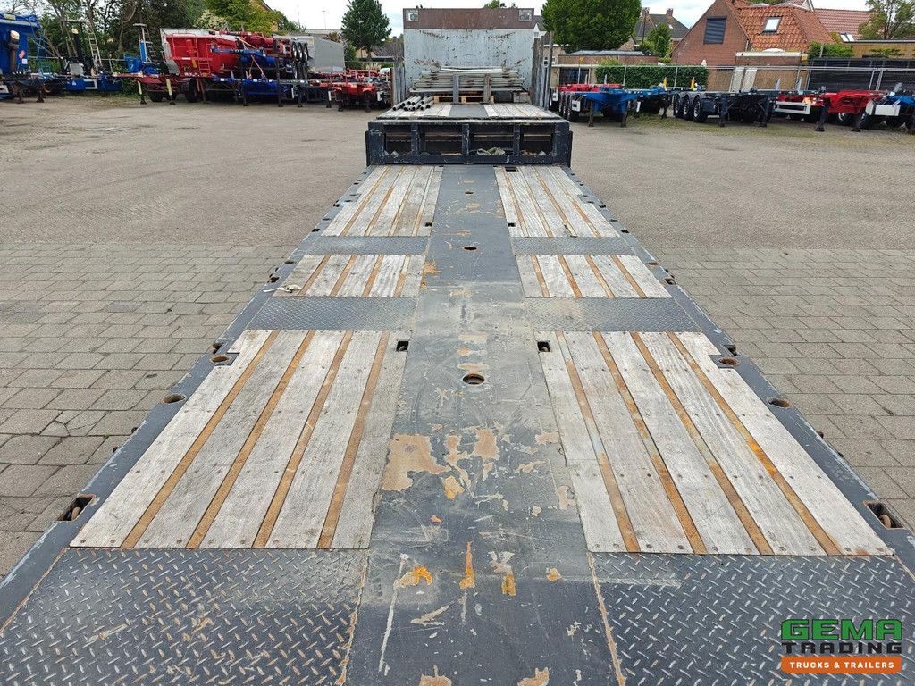 HRD STTB3N Tieflader – Aluminium-Seitenwände – Rungen – Nachlaufachse – Liftachse – Rampen – ausziehbar – SAF-Achsen – Trommelbremse