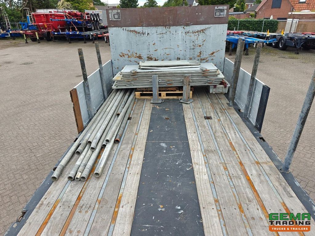 HRD STTB3N Tieflader – Aluminium-Seitenwände – Rungen – Nachlaufachse – Liftachse – Rampen – ausziehbar – SAF-Achsen – Trommelbremse