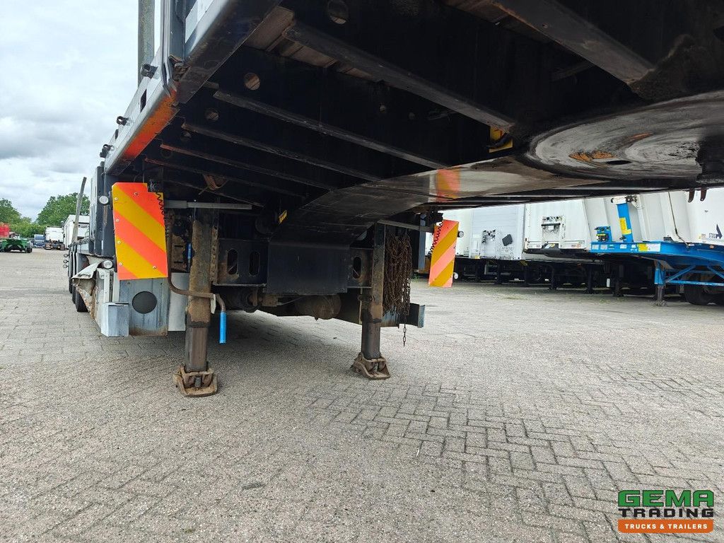 HRD STTB3N Tieflader – Aluminium-Seitenwände – Rungen – Nachlaufachse – Liftachse – Rampen – ausziehbar – SAF-Achsen – Trommelbremse
