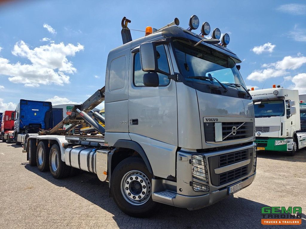 Volvo FH500 8x4/4 Schlafkabine Euro5 - Hiab 26T Hakenarmsystem - VangMuilKoppeling - Belgien LKW