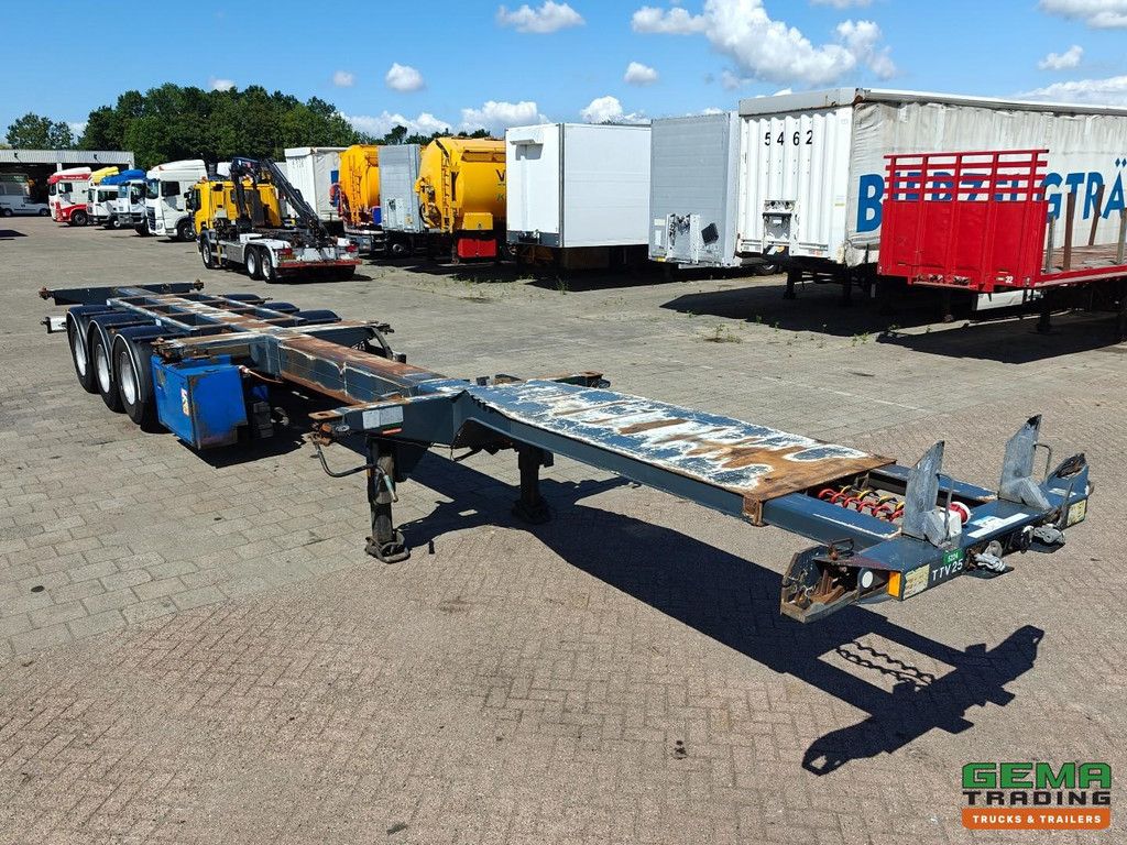 D-Tec FT-43-03V Multi - All Connections - GenSet - LiftAxle - SAF Drum Brake - TOP! 4 units in Stock