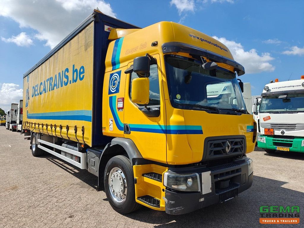 Renault D19 Wide 280 4x2 Sleeping Cabin Euro 6B - Sliding Canvas Storage Box 8.6m + DHollandia 2000KG - Sliding Roof - SmartTacho V2