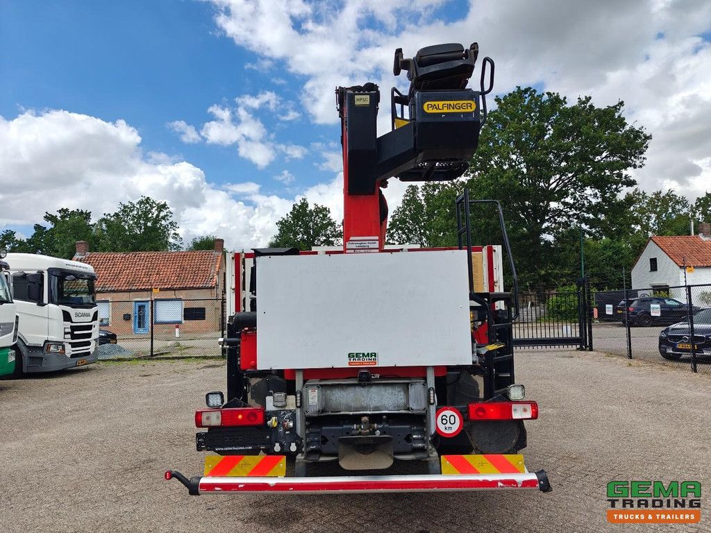 Renault T380 6x2/4 Schlafkabine Euro6C – Offene Ladefläche, Aluminiumseitenwände + Palfinger 20.501L Fernbedienung – Palettenhaken