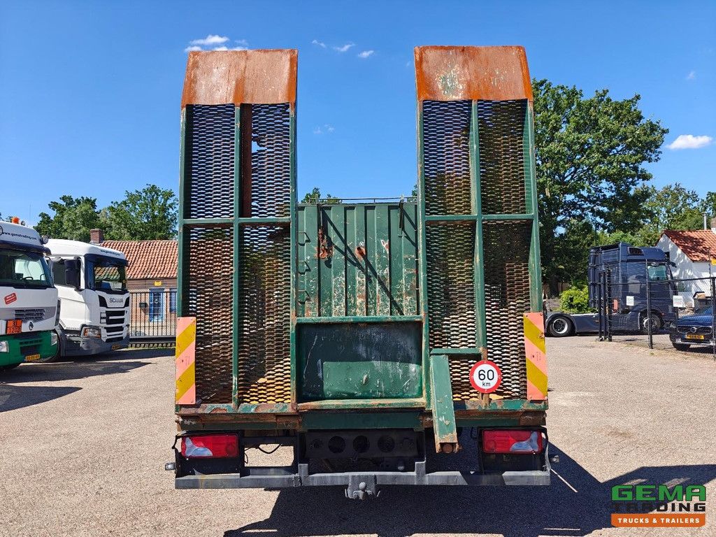 MAN TGL 12.210 4x2 DOKA Euro4 - OpenLaadBak + HydraulischeRampen - Handgeschakeld - 6 ZitPlaatsen