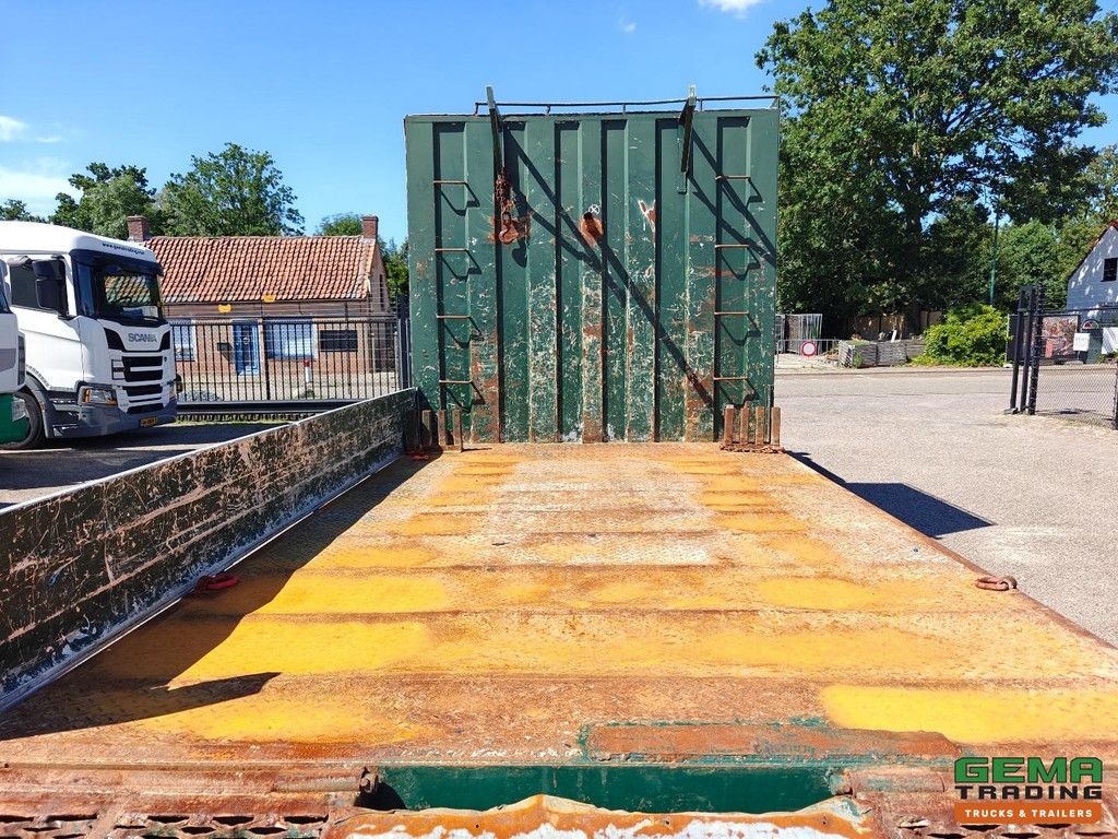 MAN TGL 12.210 4x2 DOKA Euro4 - OpenLaadBak + HydraulischeRampen - Handgeschakeld - 6 ZitPlaatsen