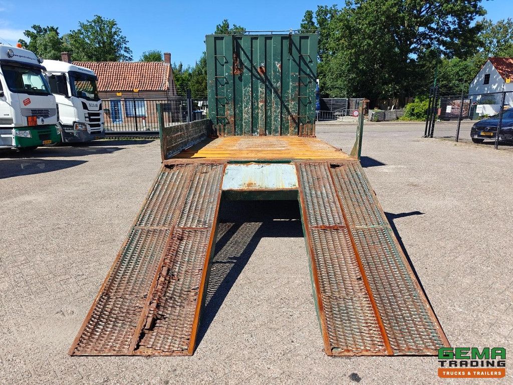MAN TGL 12.210 4x2 DOKA Euro4 - OpenLaadBak + HydraulischeRampen - Handgeschakeld - 6 ZitPlaatsen