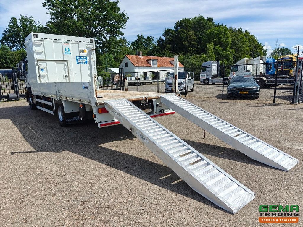 Iveco 140E25 EuroCargo 4x2 Double Cab (7pers) Euro 6 - 6CIL - AluMac Box + Ramps - Rockinger Towing Hook