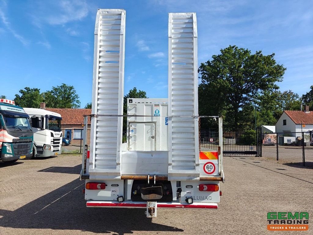 Iveco 140E25 EuroCargo 4x2 Double Cab (7pers) Euro 6 - 6CIL - AluMac Box + Ramps - Rockinger Towing Hook