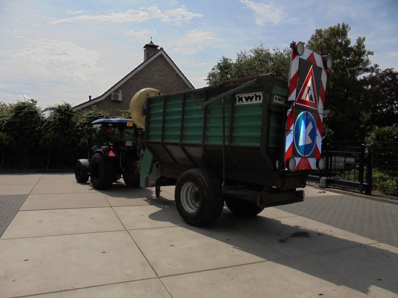 KWH/votex Up&Go 570-5T bladzuigwagen