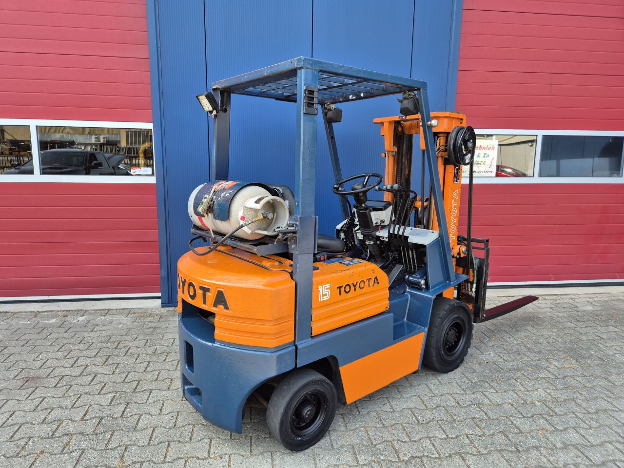TOYOTA FGF15 HEFTRUCK LPG TRIPLOMAST SIDESHIFT EN FREELIFT