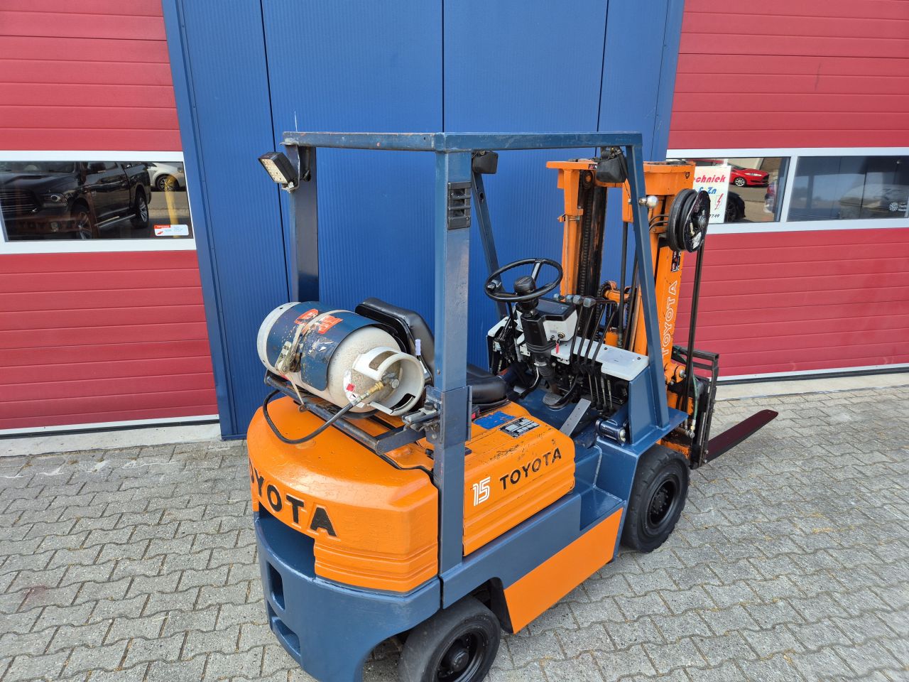 TOYOTA FGF15 HEFTRUCK LPG TRIPLOMAST SIDESHIFT EN FREELIFT