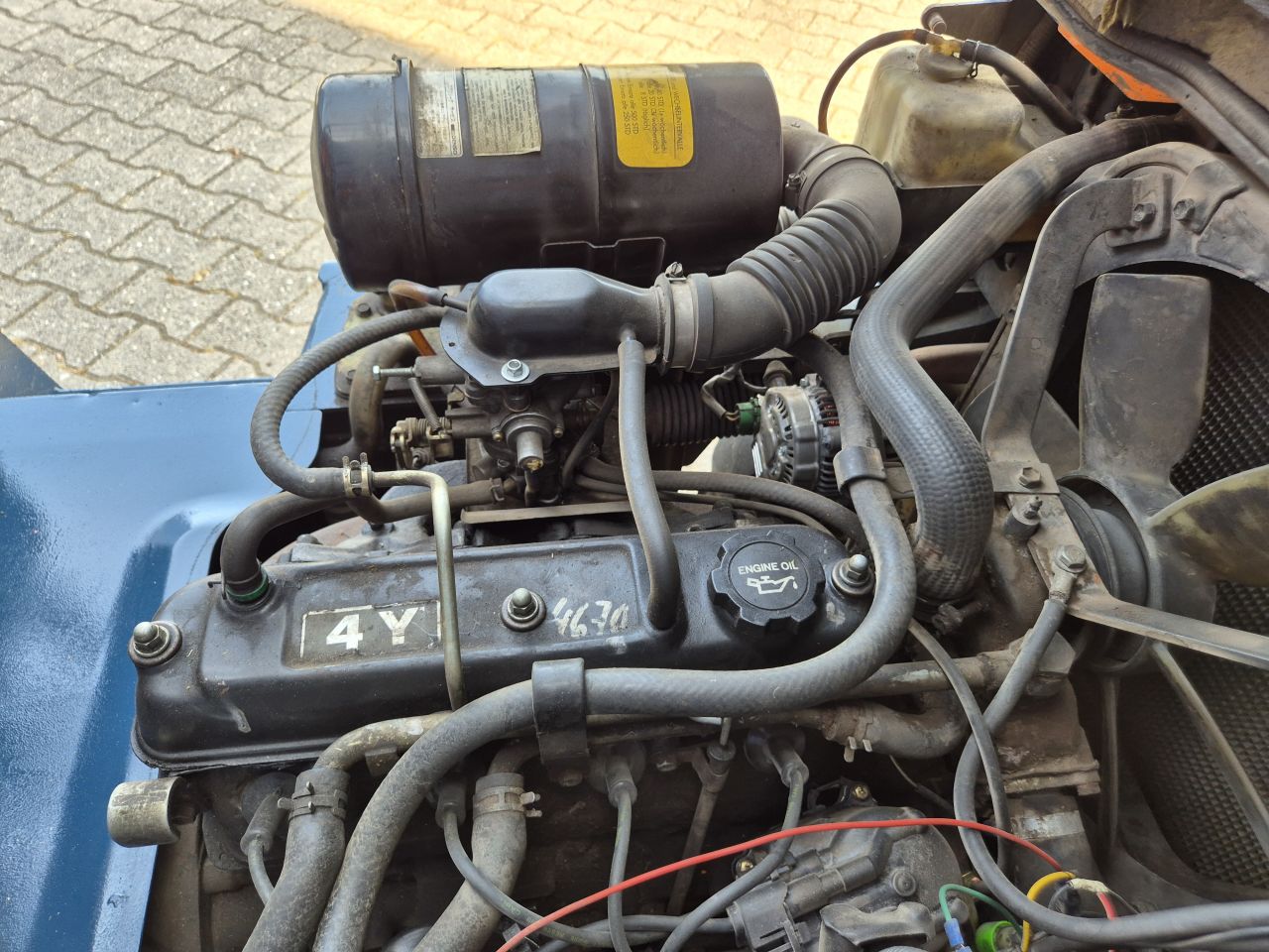 TOYOTA FGF15 HEFTRUCK LPG TRIPLOMAST SIDESHIFT EN FREELIFT