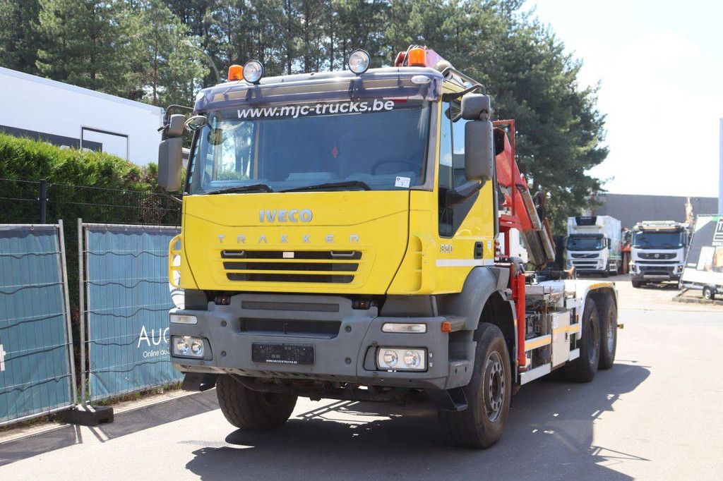 Kraanwagen Iveco Trakker 350 6x4 Diesel 2006