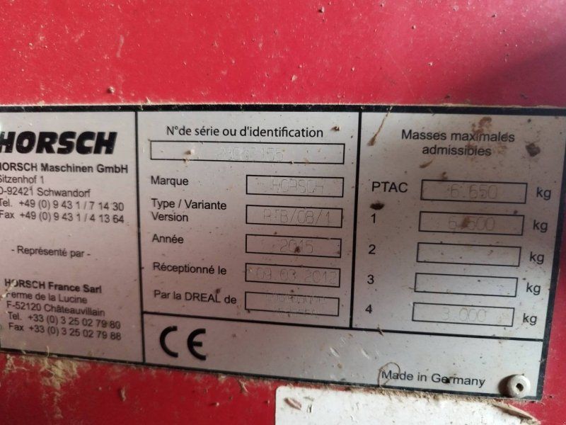 Horsch JOKER 8RT