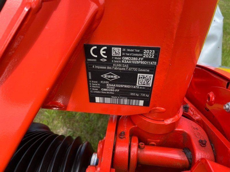 Kuhn GMD280 FF
