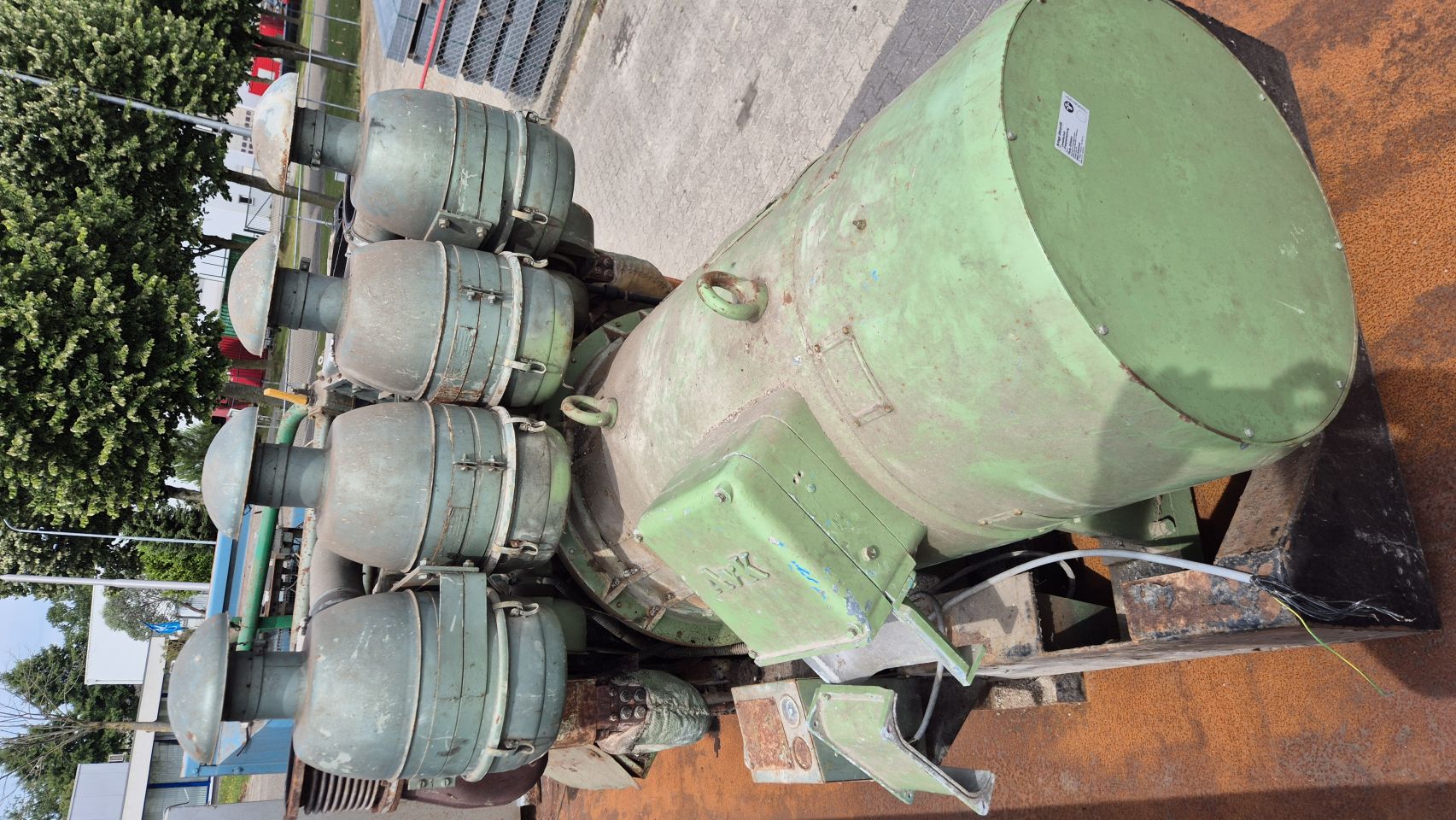 AvK Deutz V12 Aggregaat generator 400kVA