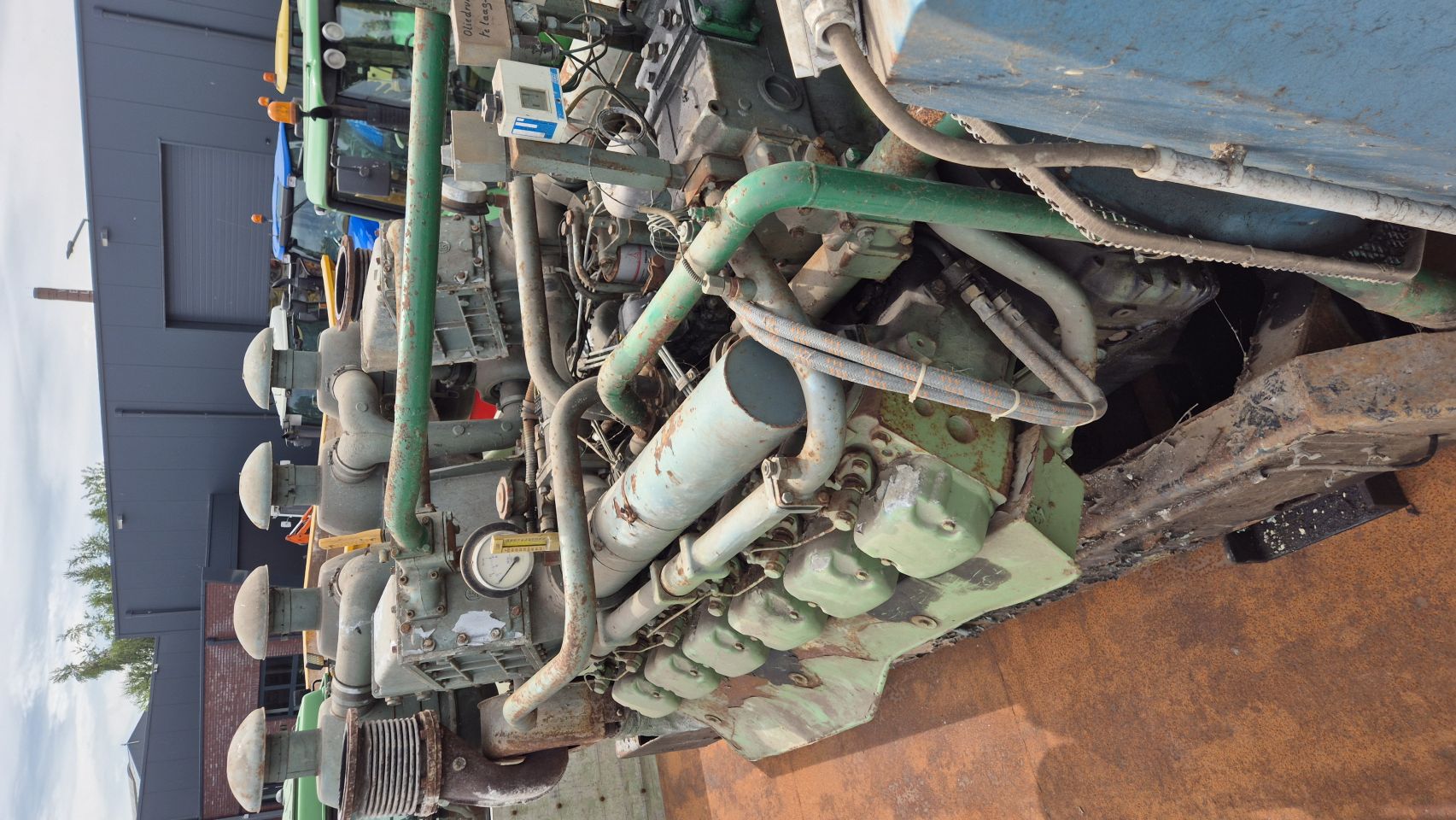 AvK Deutz V12 Aggregaat generator 400kVA