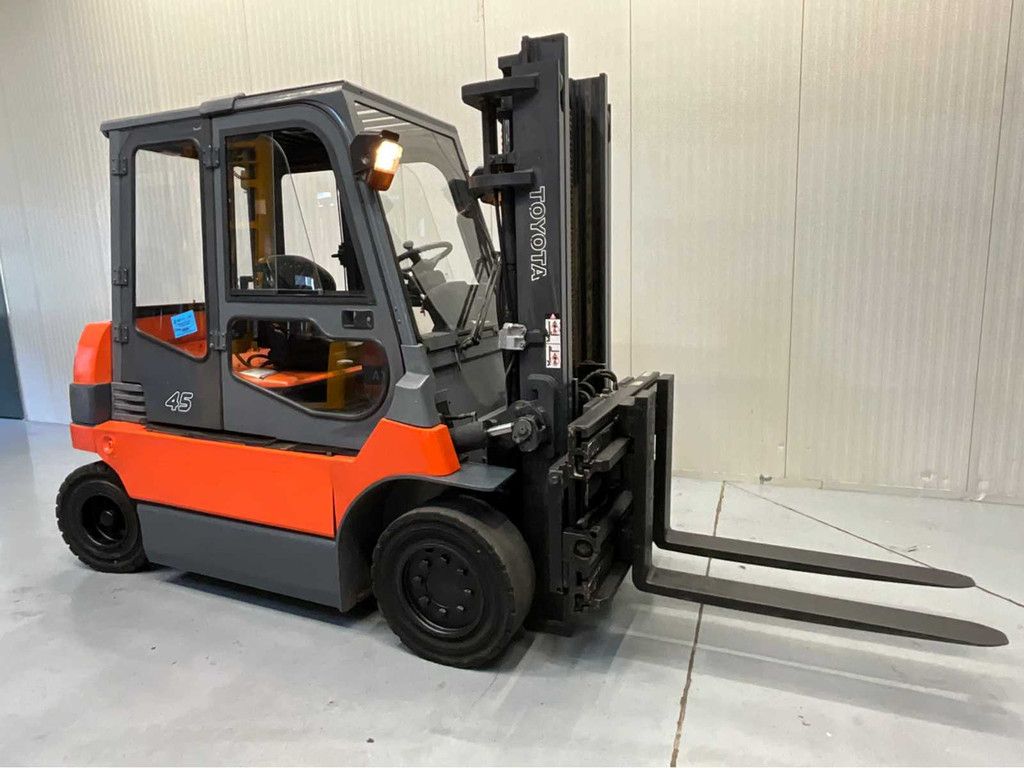 Toyota 7FBMF50 Duplex - Sideshift - Vorkenversteller tot buiten het vorkenbord