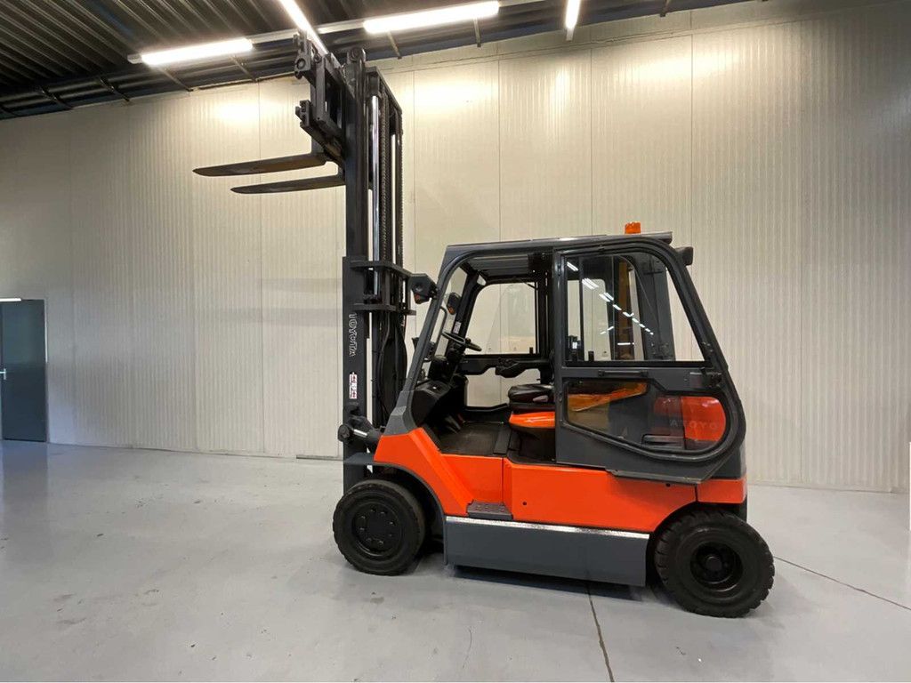 Toyota 7FBMF50 Duplex - Sideshift - Vorkenversteller tot buiten het vorkenbord