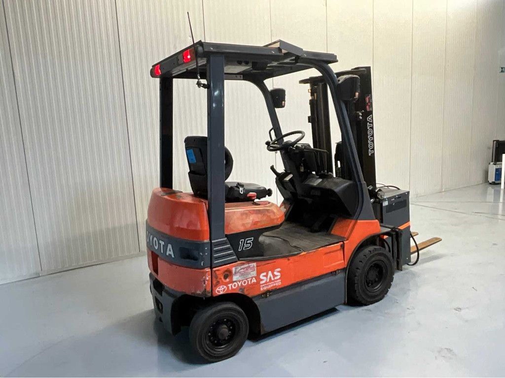 Toyota 7FB15 Duplex - Freelift - Sideshift - Acculader