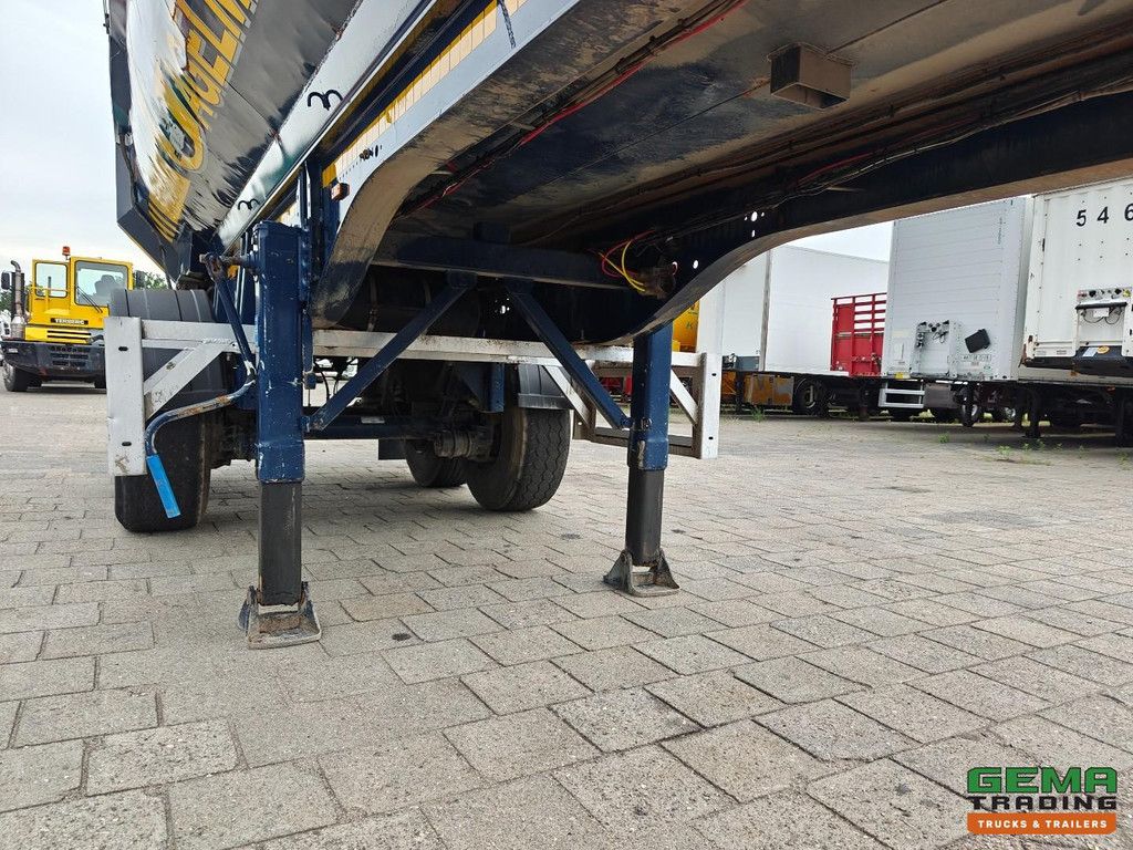MOL MO4DAST2 28.7 m³ Steel Tipper - Steel Chassis - 2 SAF Axles - Disc Brakes - 6630 kg