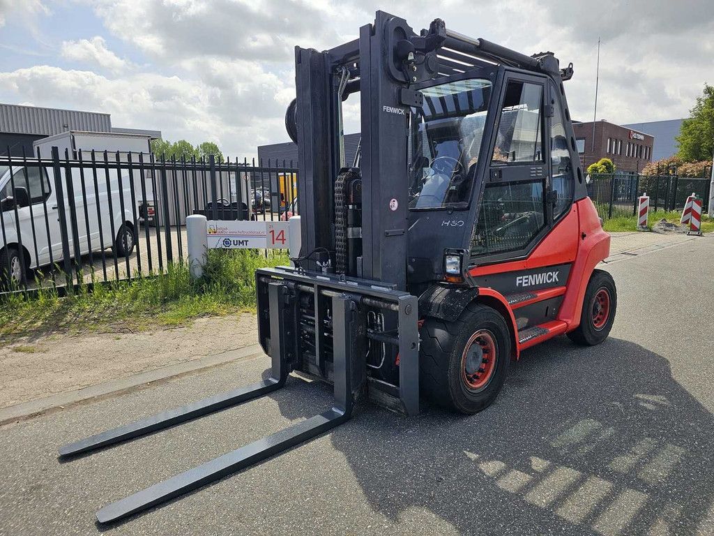 Linde H60D Triplex - Freelift - Sideshift - Vorkversteller