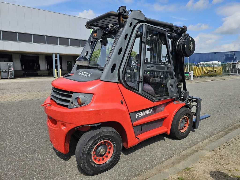 Linde H60D Triplex - Freelift - Sideshift - Vorkversteller