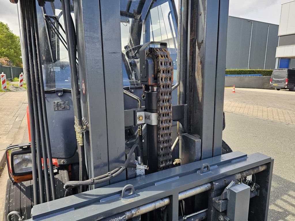 Linde H60D Triplex - Freelift - Sideshift - Vorkversteller