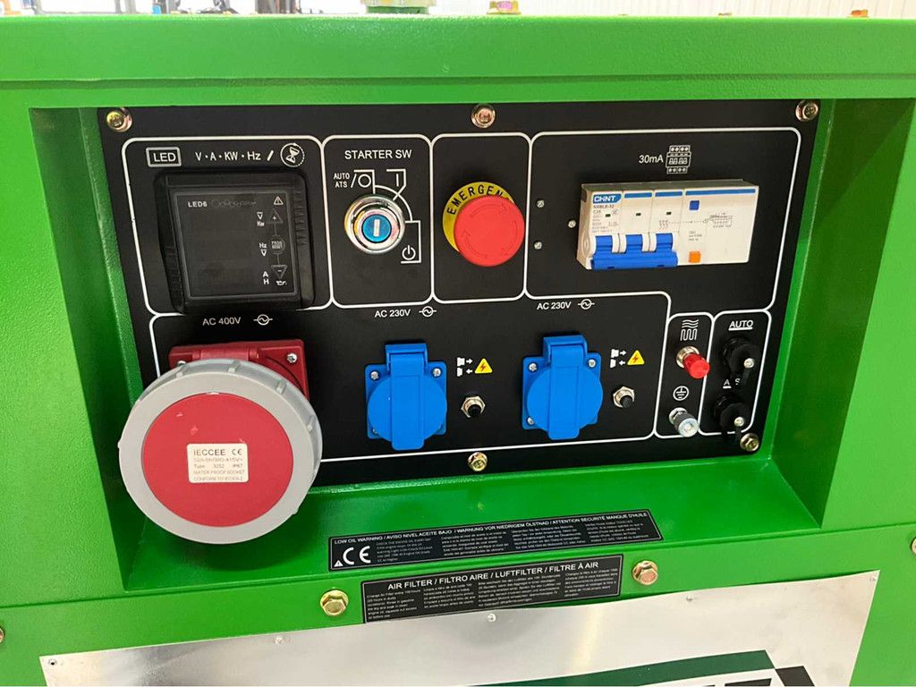 Stahlzet SZ-20KW Luchtgekoelde stille tweecilinder dieselgenerator