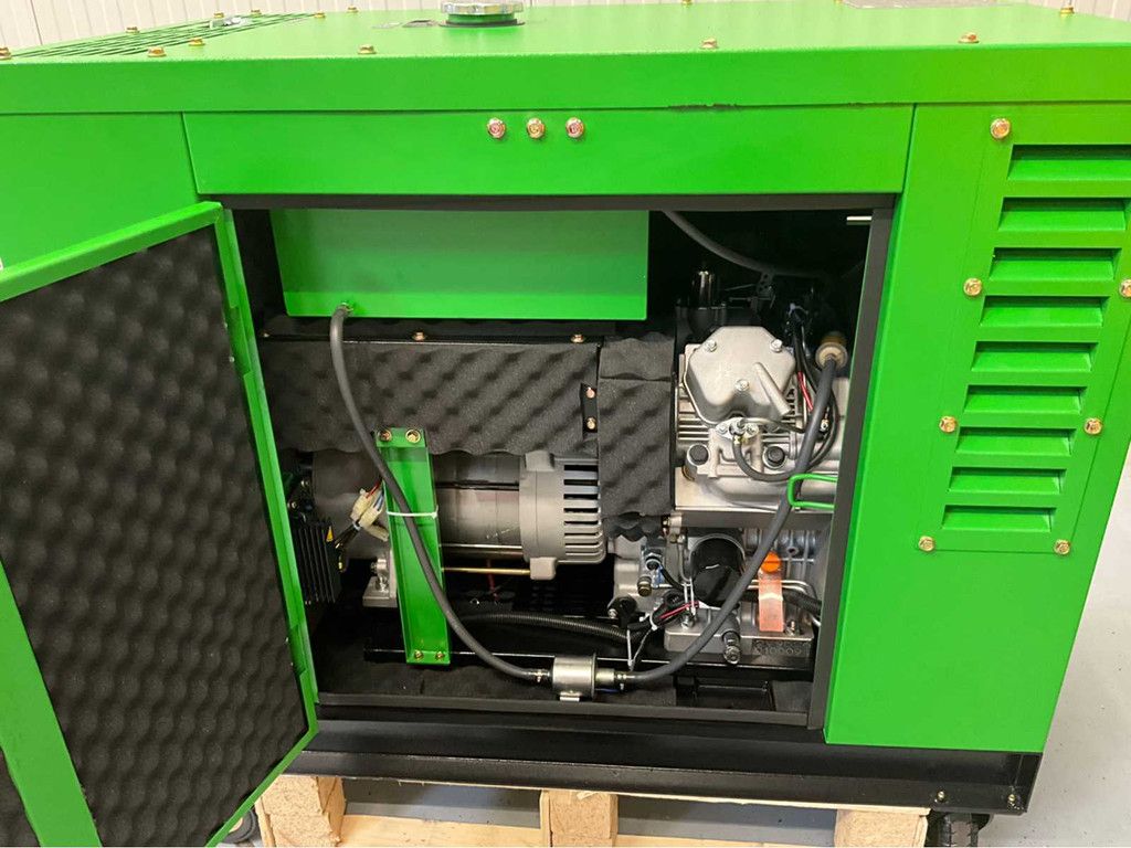 Stahlzet SZ-20KW Luchtgekoelde stille tweecilinder dieselgenerator