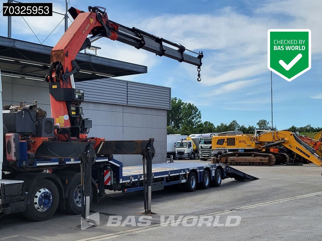 Nooteboom MCO-61-03V Palfinger PK66000 C 4 Extensions 3xSteering Axle 425cmExtendable