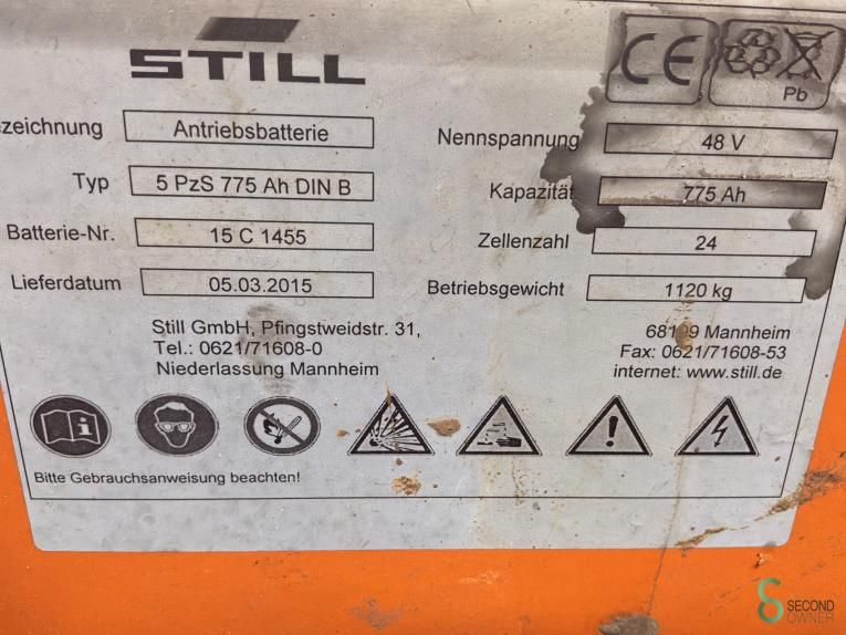 Heftrucks Elektrisch Still RX20-18P/h 2012