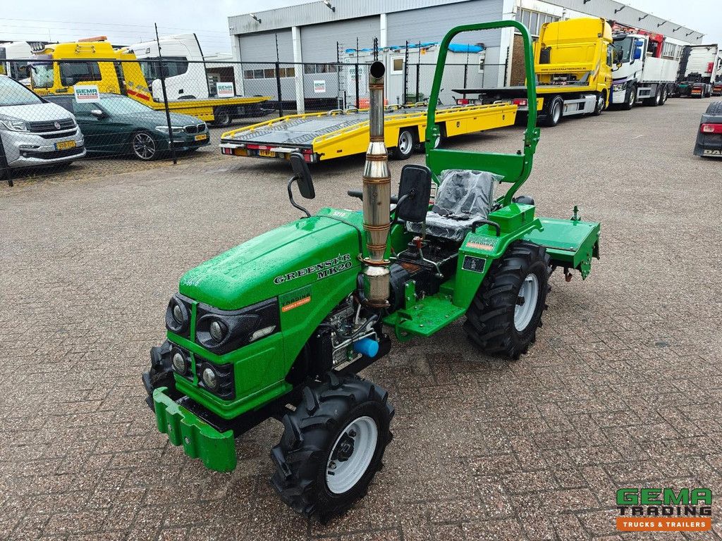 Greenstar MK20 20PK Diesel - Grondfrees 1100mm - 3-punt Ophanging/AftakAs - Extra Hydr. functie - 9 Draaiuren