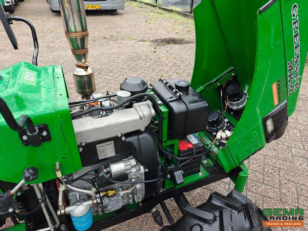 Greenstar MK20 20PK Diesel - Grondfrees 1100mm - 3-punt Ophanging/AftakAs - Extra Hydr. functie - 9 Draaiuren
