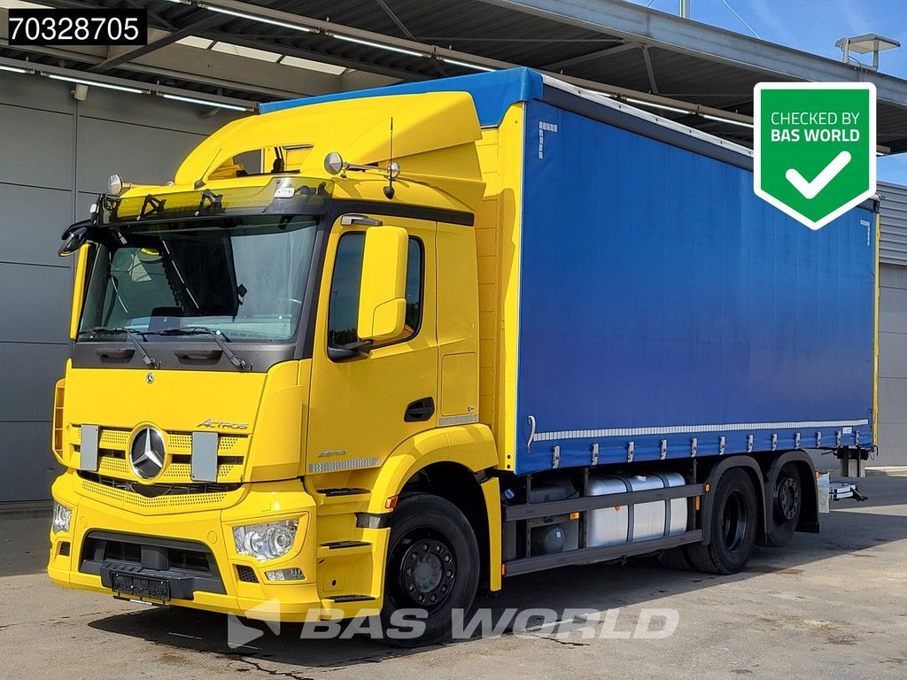Mercedes Actros 2543 6X2 German Truck Lift Axle Tailgate Euro 6