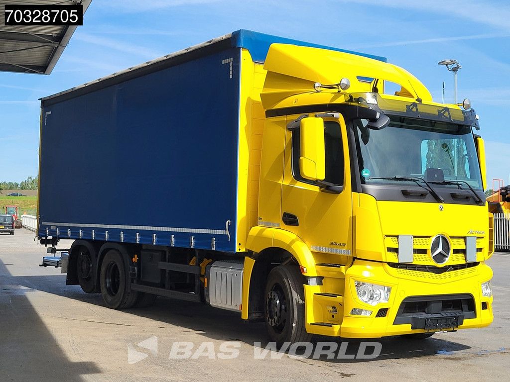 Mercedes Actros 2543 6X2 German Truck Lift Axle Tailgate Euro 6