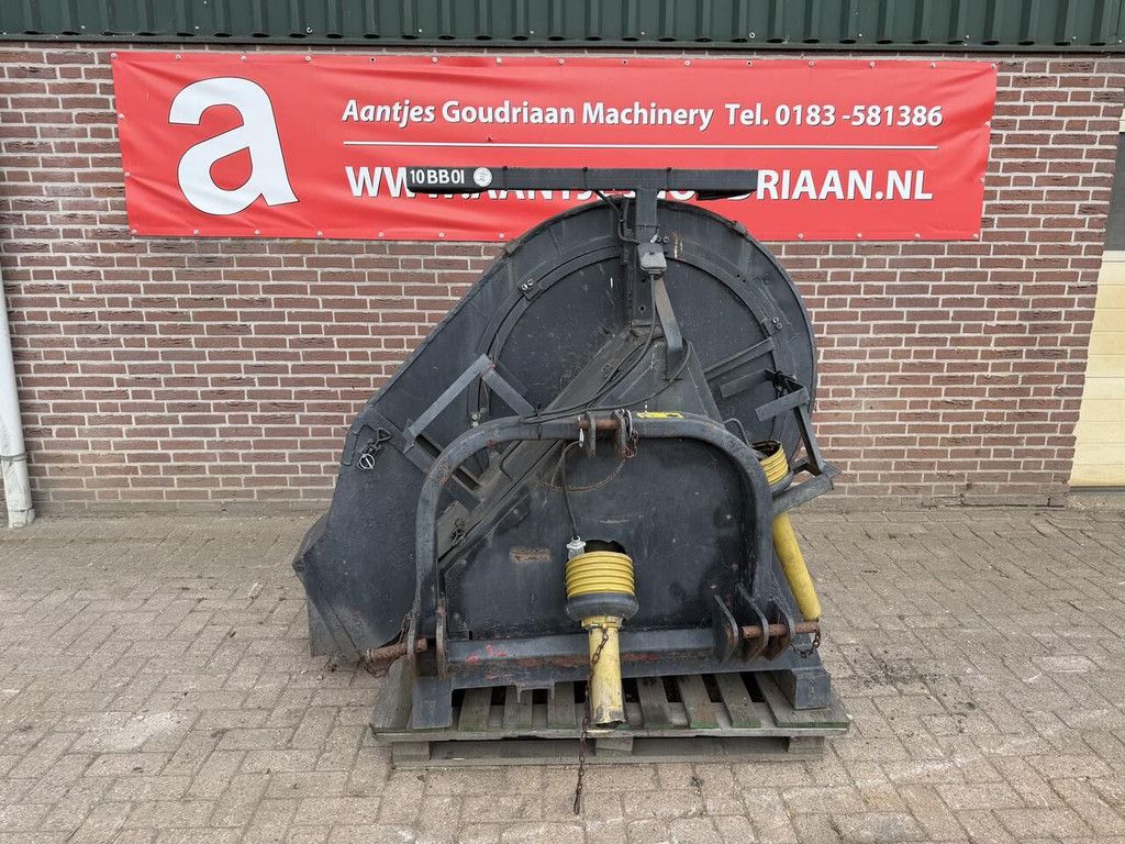 Aftakas aangedreven blower/blazer