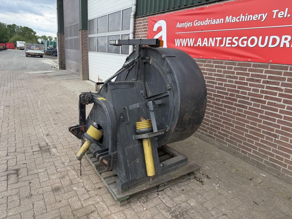 Aftakas aangedreven blower/blazer