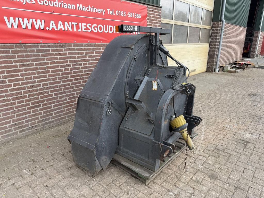 Aftakas aangedreven blower/blazer