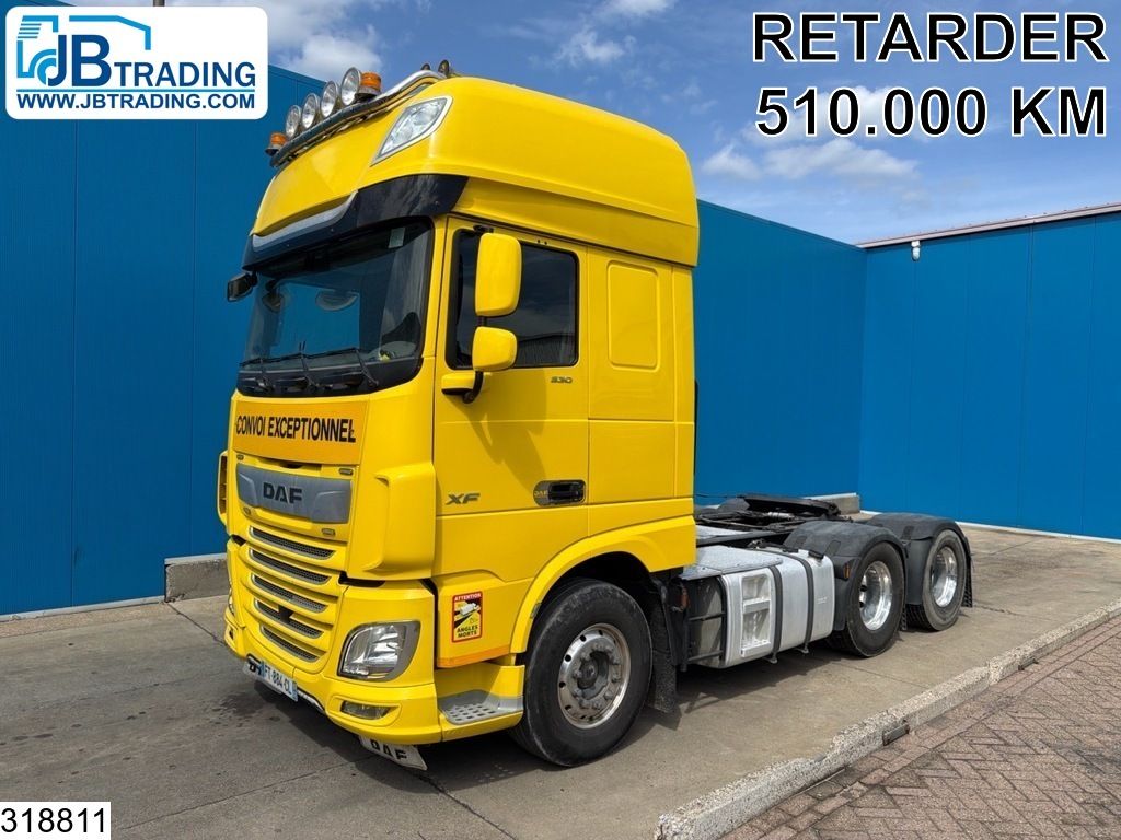 DAF XF 530 6x4, EURO 6d, Retarder, Standairco