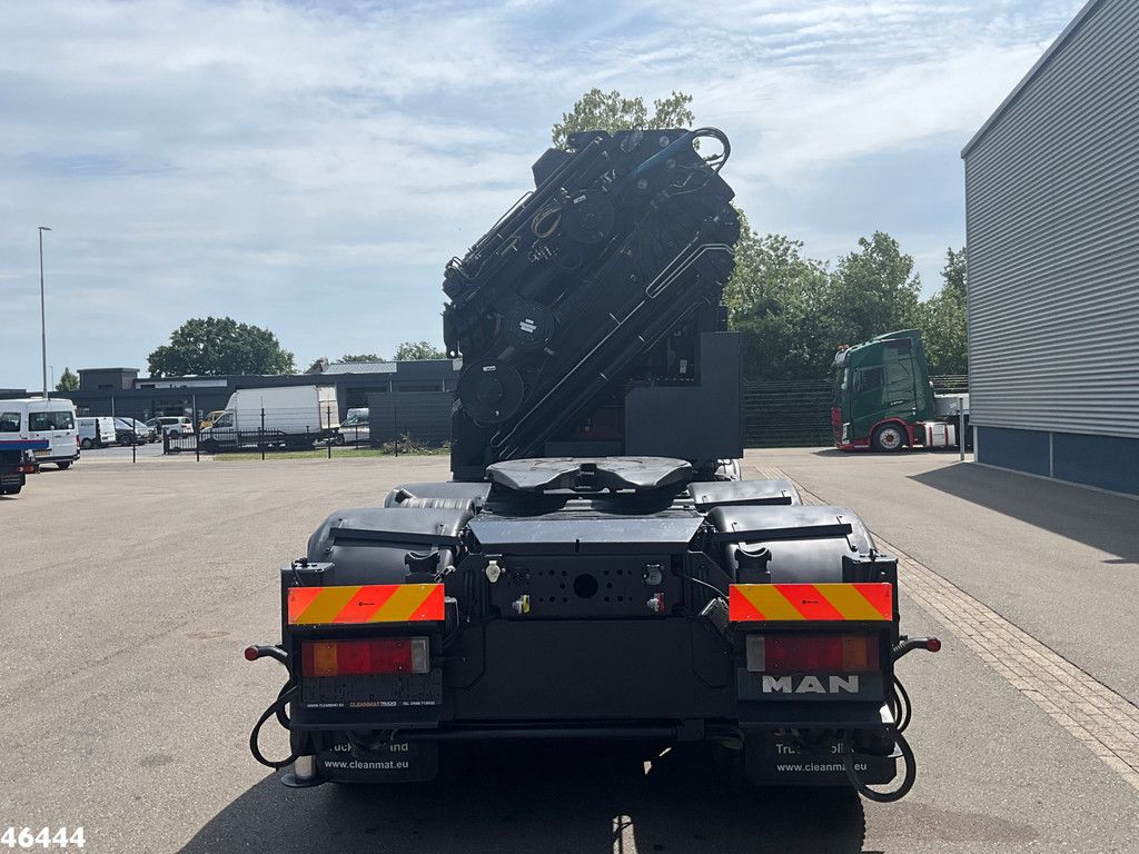 Man TGA 41.363 8x4 Manual Full steel Hiab 80 Tonmeter laadkraan + Fly-Jib