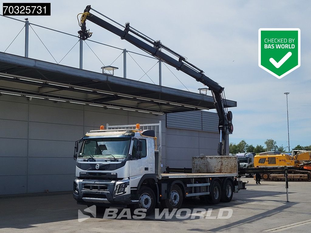 Volvo FMX 410 8X4 HIAB X-Hiduo 228 B-4 Remote Euro 6