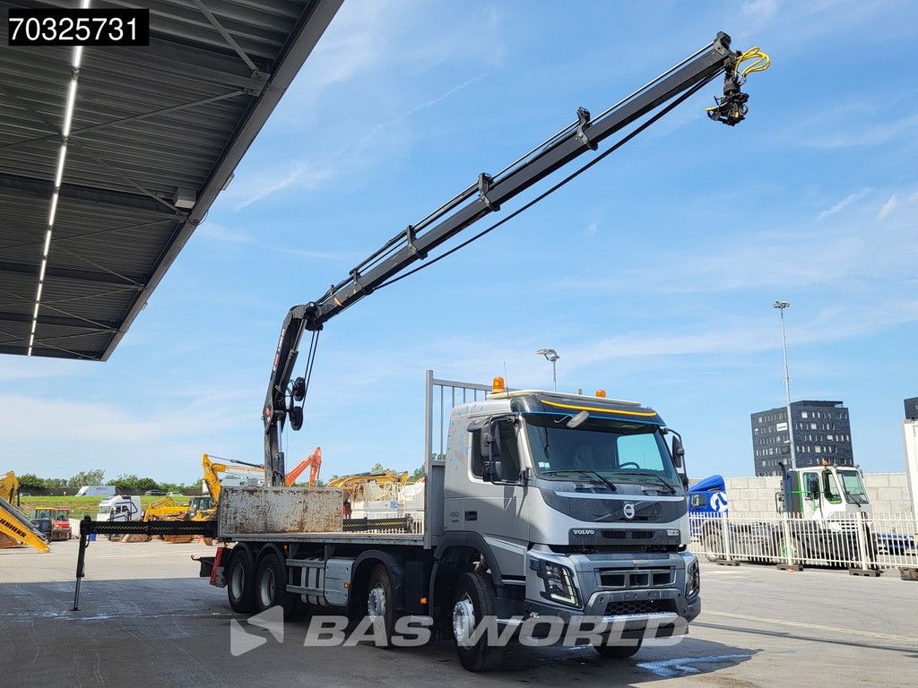 Volvo FMX 410 8X4 HIAB X-Hiduo 228 B-4 Remote Euro 6