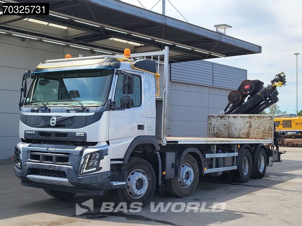 Volvo FMX 410 8X4 HIAB X-Hiduo 228 B-4 Remote Euro 6